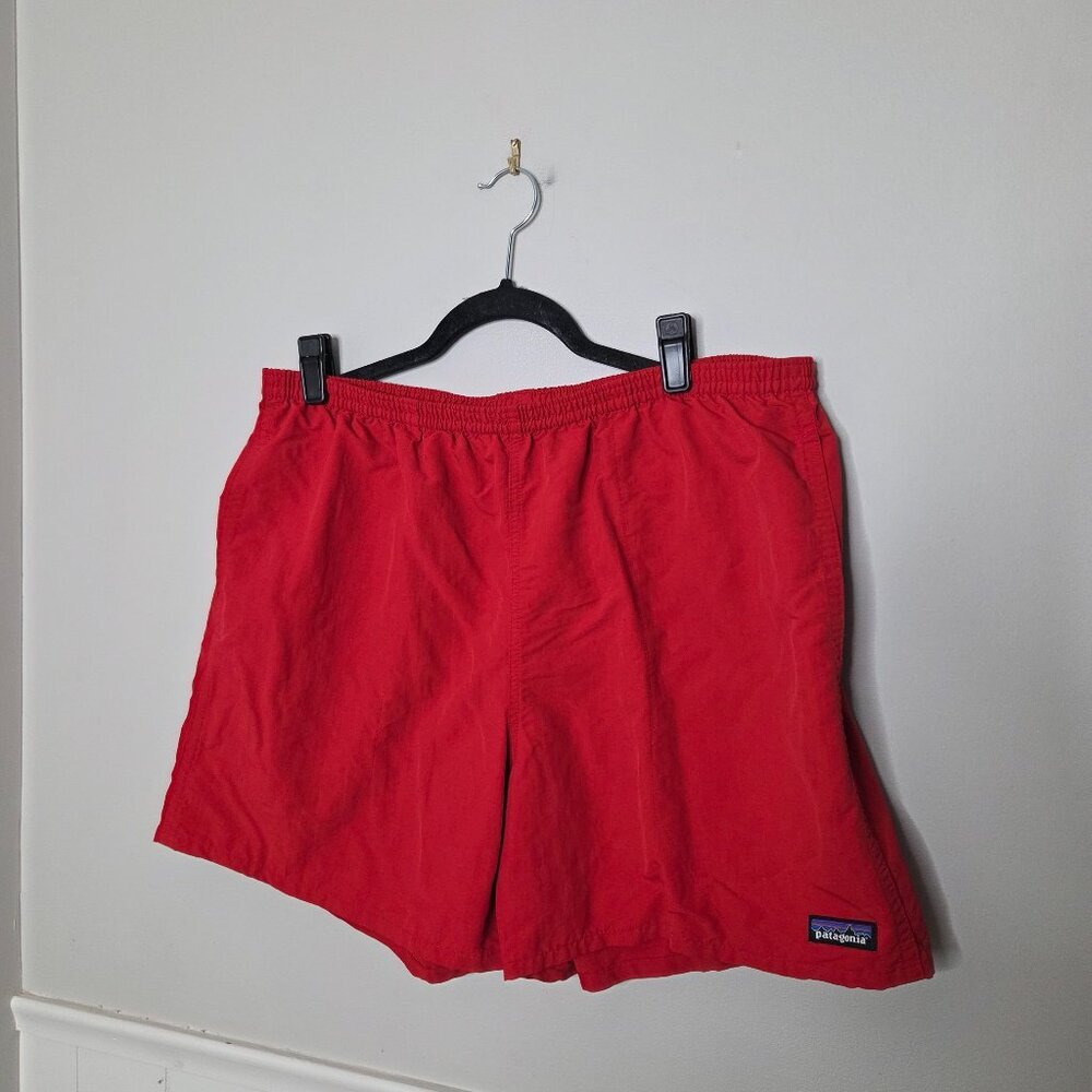 PATAGONIA Red Baggies Swim Trunks